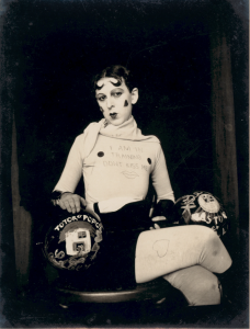Photographic self-portrait from Claude Cahun’s ‘I am in training don’t kiss me’ series (c.1927)
